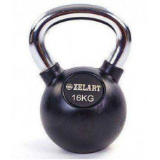 Гиря обрезиненная Zelart Sport кроссфит 16 кг