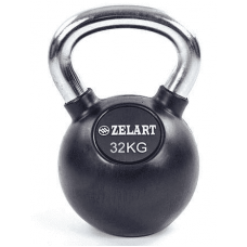 Гиря обрезиненная Zelart Sport кроссфит 32 кг