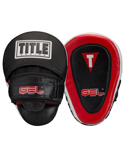 Лапы Title Gel Punch Mitts Black/Red