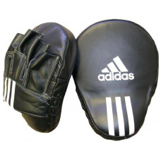 Лапы боксерские Adidas 10 'Leather'Slim & Curved