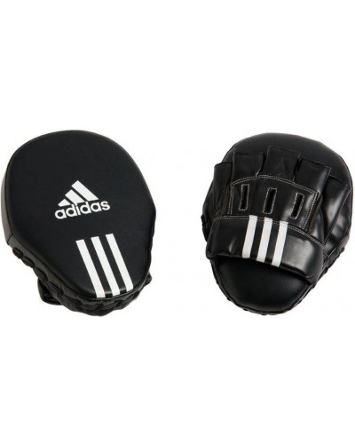 Лапи боксерські Adidas 10 'Leather' Slim & Curved