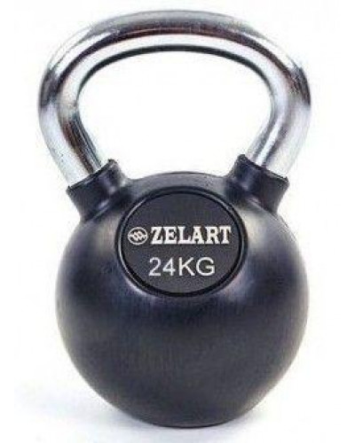 Гиря обрезиненная Zelart Sport кроссфит 24 кг