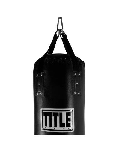 Мешок для бокса TITLE Boxing 100lb Leather Thai Heavy Bag