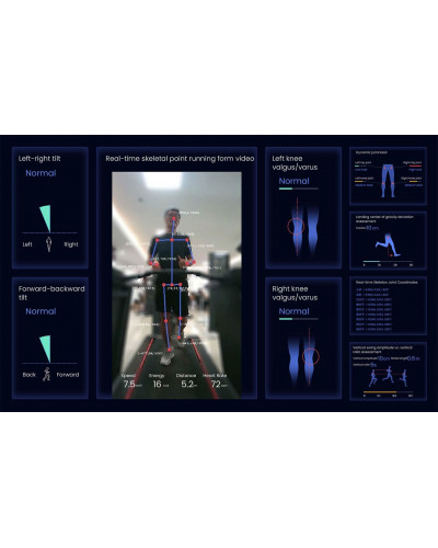 Интеллектуальное 3D-устройство для оценки бега Visbody-A 600