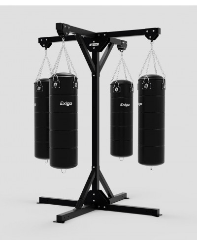 Exigo 4 Station Punch Bag Frame — Каркас для боксерских мешков на 4 станции Exigo