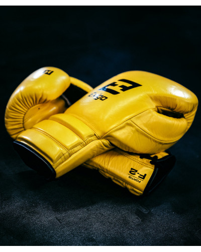 Exigo F2 Fortis Leather Sparring Gloves - Шнуровка