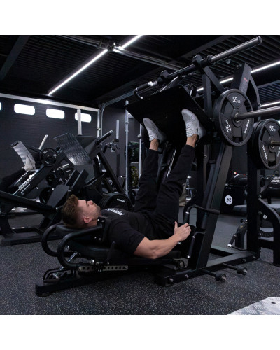 Наклонный жим ногами под углом 70 градусов с дисками Primal Performance Series