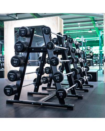 Набор прямых штанг 5–50 кг (10 штанг) Primal Performance Series