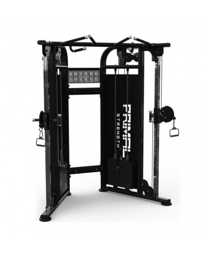 Двойной регулируемый тросовый блок Primal Performance Series, 125 кг, с двумя стеками по 125 кг