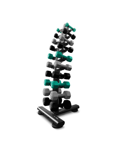 Стойка для гантелей с набором Neo-Hex Dumbbells (10 пар)