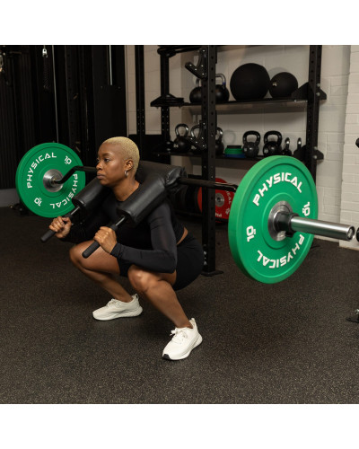 Олімпійська безпечна присідна штанга Round NEW Olympic Safety Squat Bar
