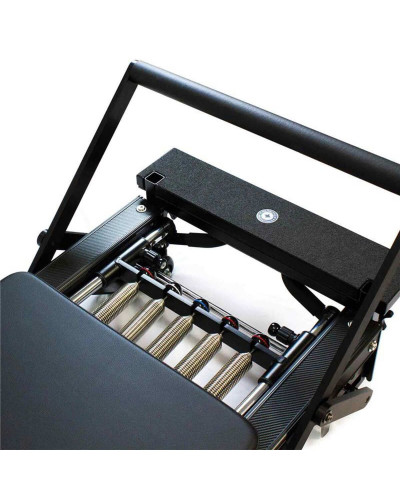 Комплект Merrithew SPX Max Reformer с вертикальной стойкой (оникс) + бесплатный Cardio Tramp или Jump Board