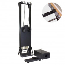 Комплект Merrithew SPX Max Reformer с вертикальной стойкой (оникс) + бесплатный Cardio Tramp или Jump Board