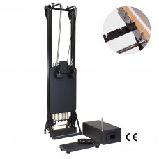 Реформер с вертикальной подставкой Merrithew SPX Max Reformer (Jet Black)