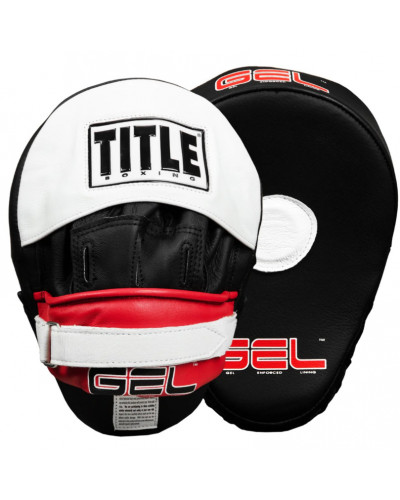 Лапы TITLE Boxing Gel World Contoured Punch Mitts