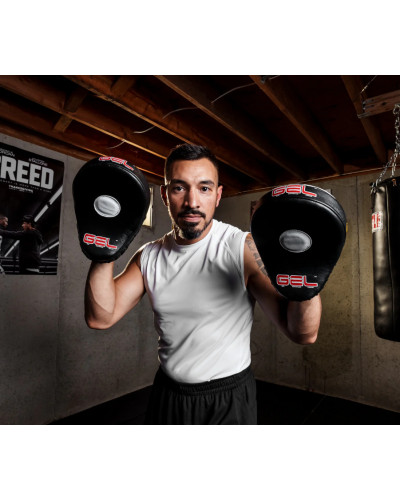 Лапы TITLE Boxing Gel World Contoured Punch Mitts