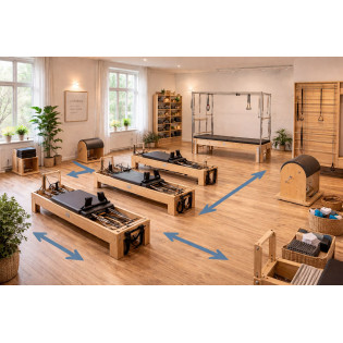 Логика расстановки оборудования в студии пилатеса